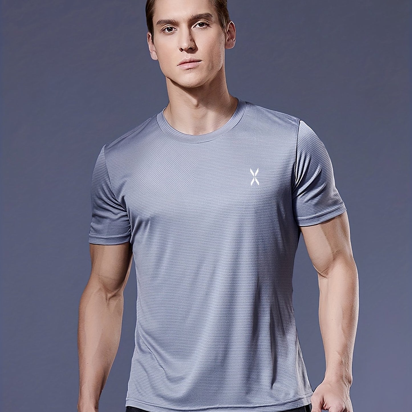 Men's Short Sleeve Ultralight Athletic T-Shirt: Quick Drying For Running, Training, Fitness & Gym Workouts