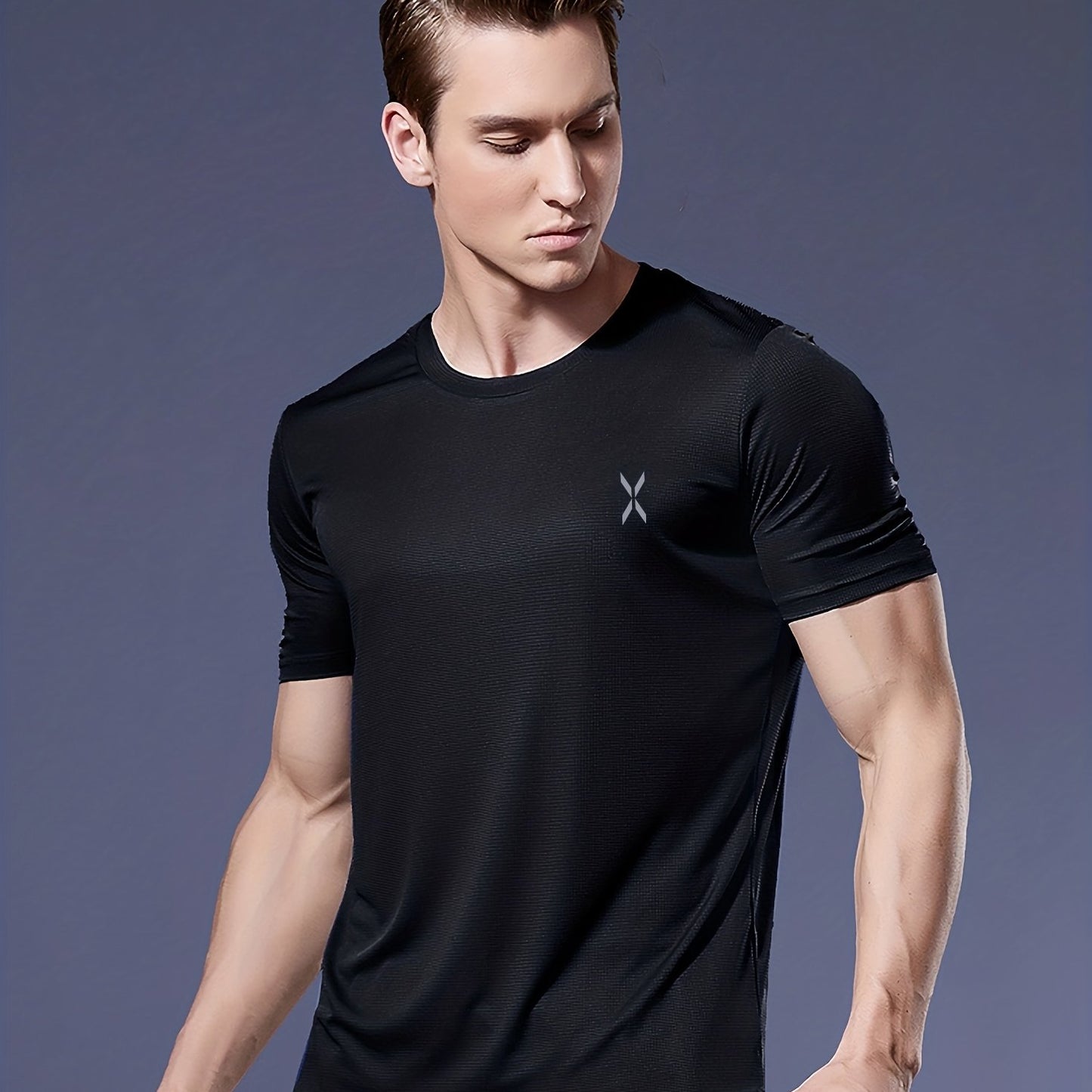 Men's Short Sleeve Ultralight Athletic T-Shirt: Quick Drying For Running, Training, Fitness & Gym Workouts