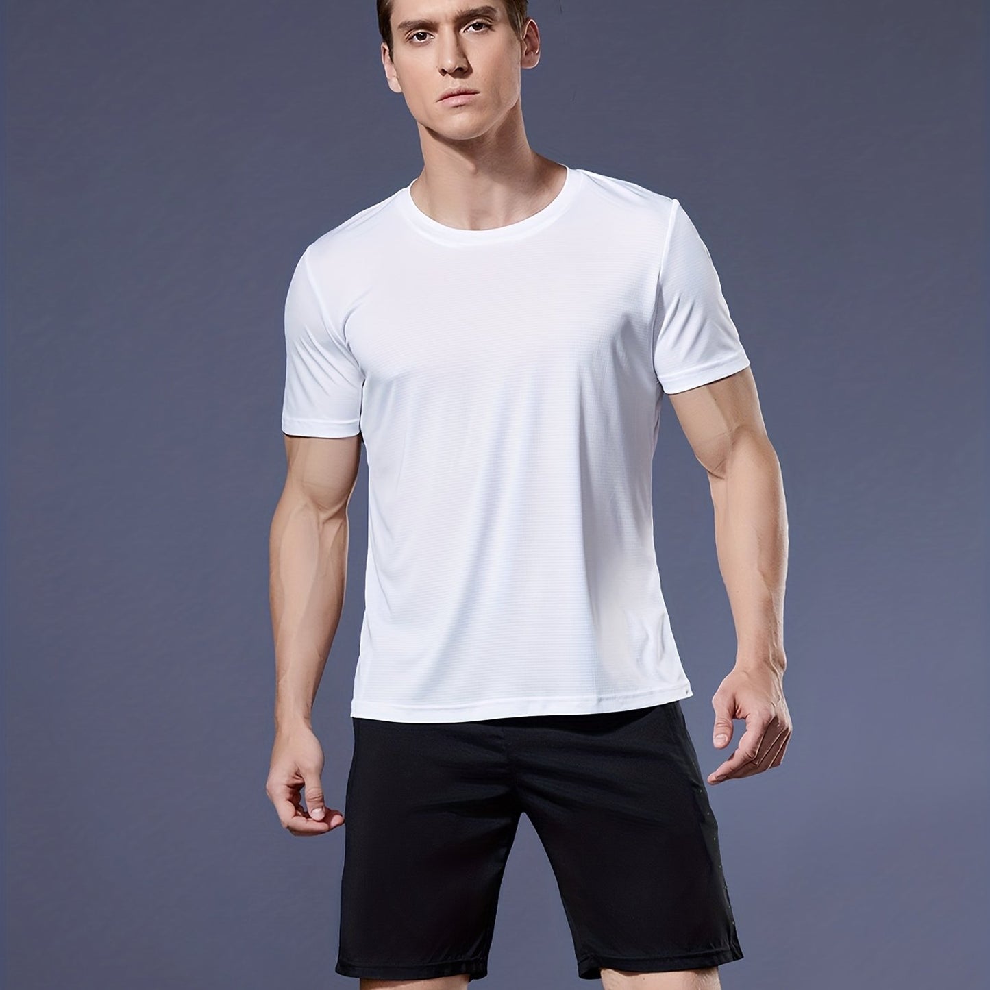 Men's Short Sleeve Ultralight Athletic T-Shirt: Quick Drying For Running, Training, Fitness & Gym Workouts