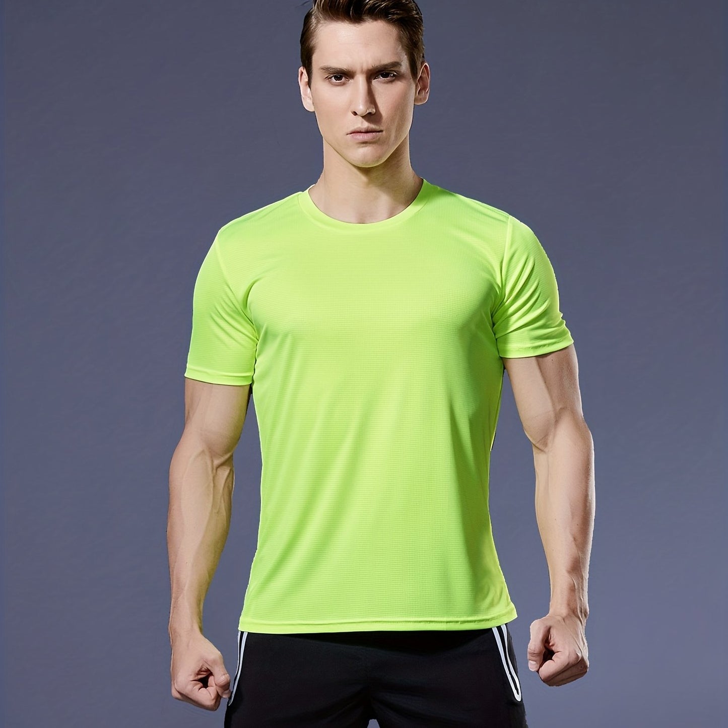 Men's Short Sleeve Ultralight Athletic T-Shirt: Quick Drying For Running, Training, Fitness & Gym Workouts