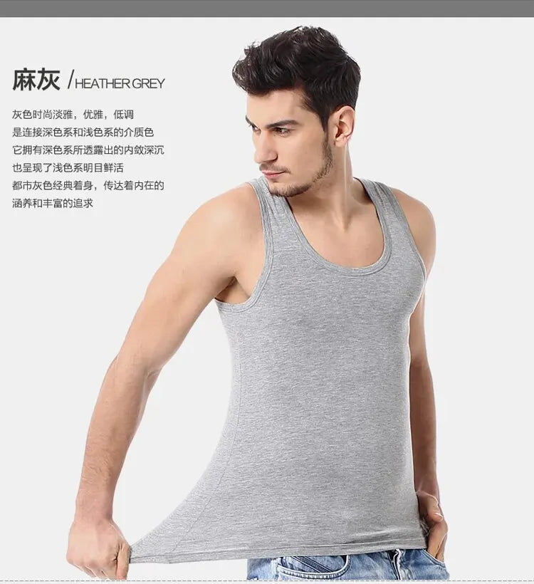 1/3 Pack Men's Cotton Gym Tank