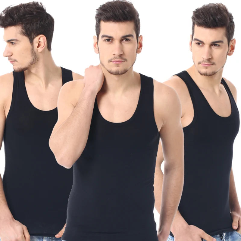 1/3 Pack Men's Cotton Gym Tank