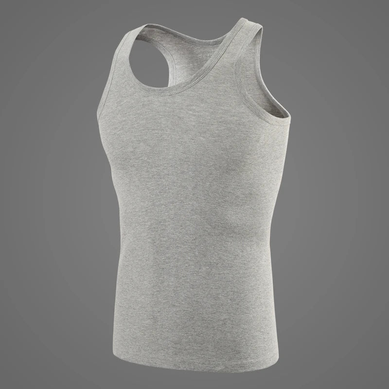 3/1 piece men's pure cotton fitness Tank