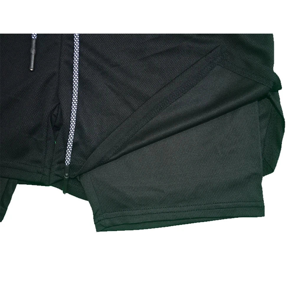 2 in 1 Compression Shorts for Men