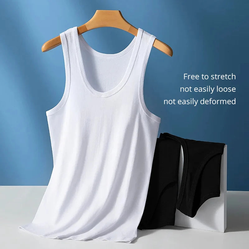 3/1 piece men's pure cotton fitness Tank