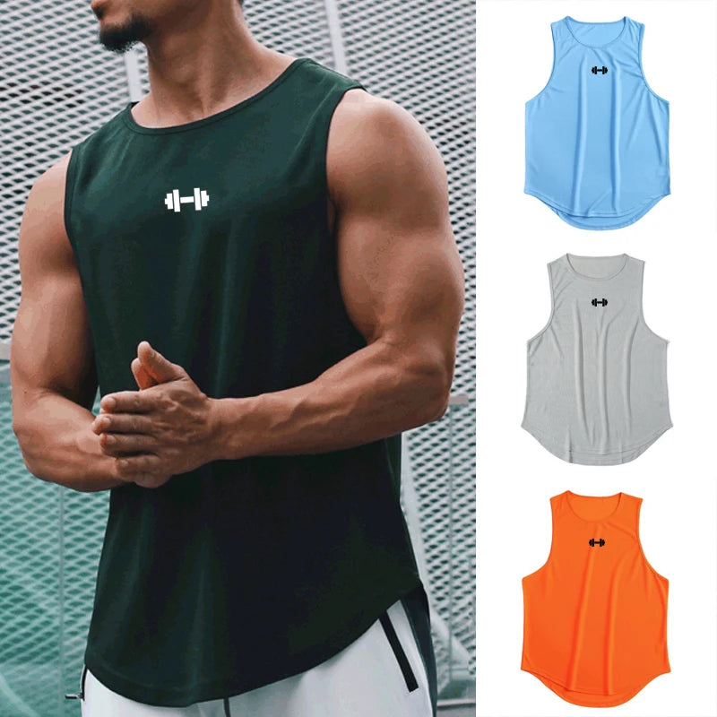 Men's Gym Tank Muscle-Fit