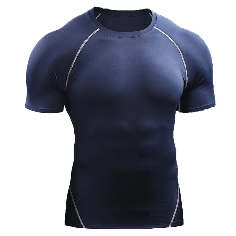 Compression T Shirt Men Quick Dry