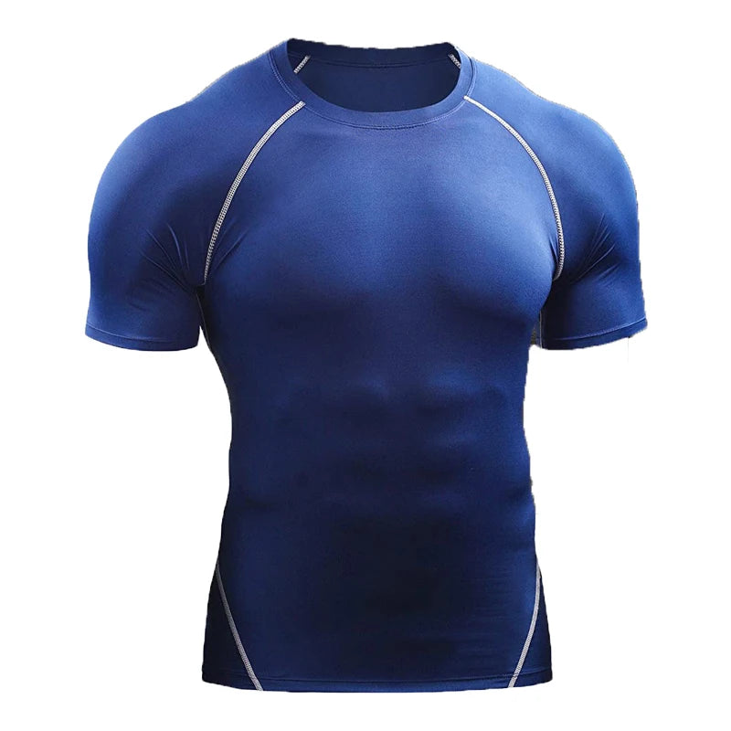 Compression T Shirt Men Quick Dry