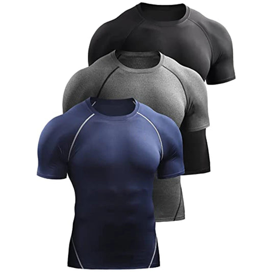 Compression T Shirt Men Quick Dry