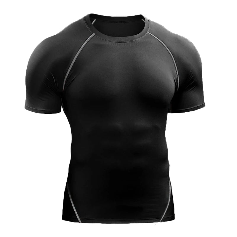 Compression T Shirt Men Quick Dry