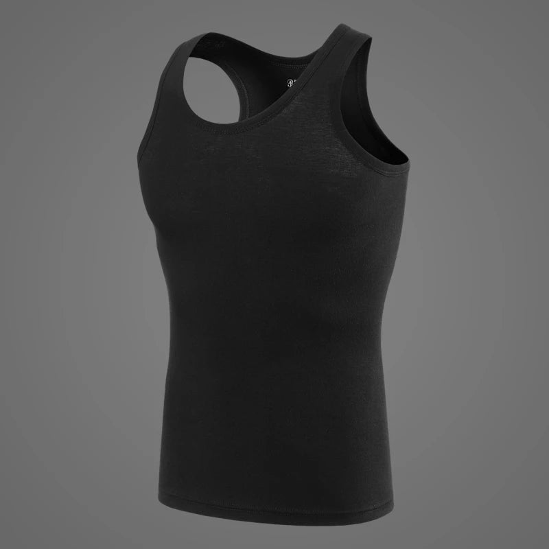 3/1 piece men's pure cotton fitness Tank