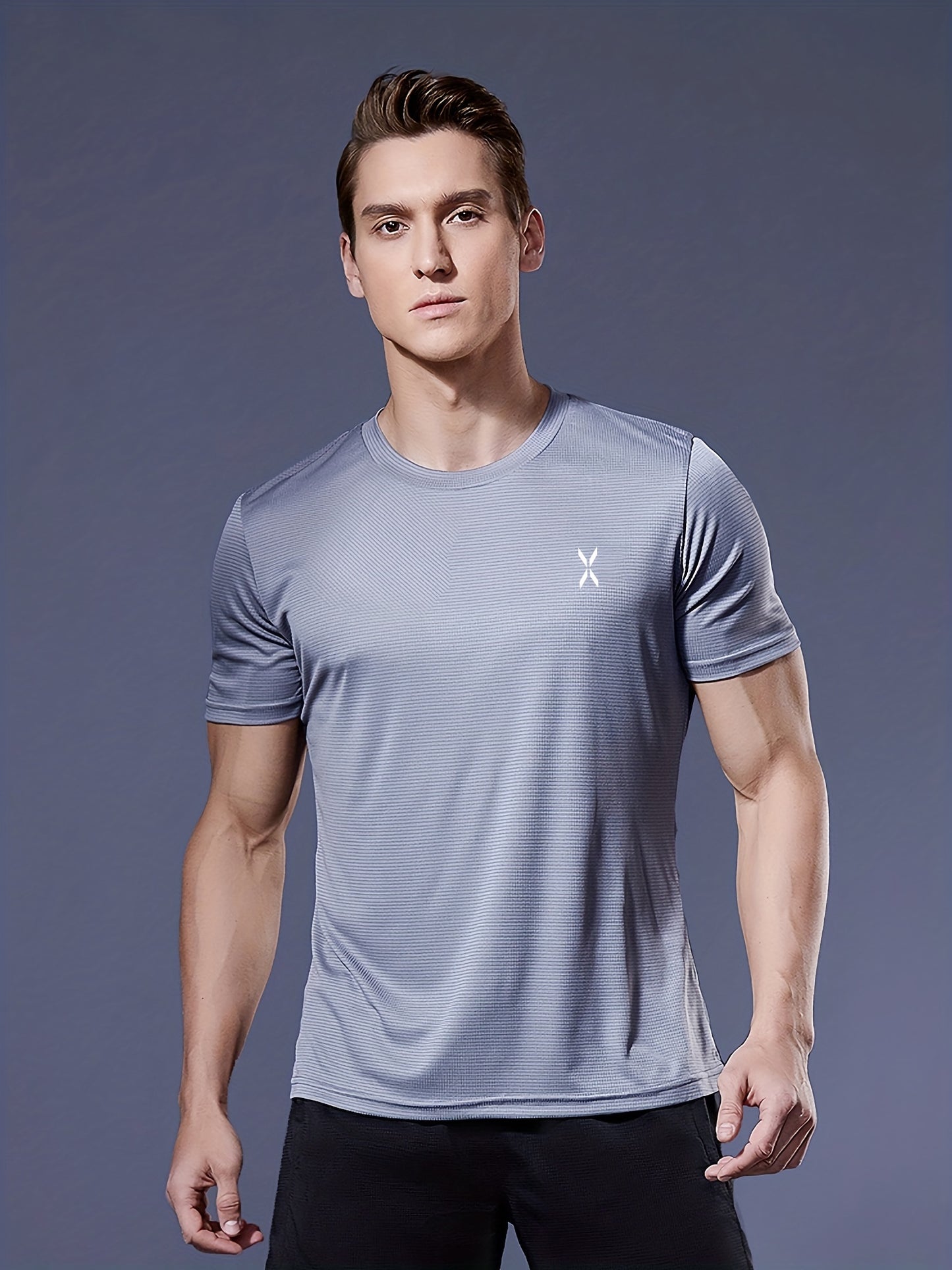 Men's Short Sleeve Ultralight Athletic T-Shirt: Quick Drying For Running, Training, Fitness & Gym Workouts