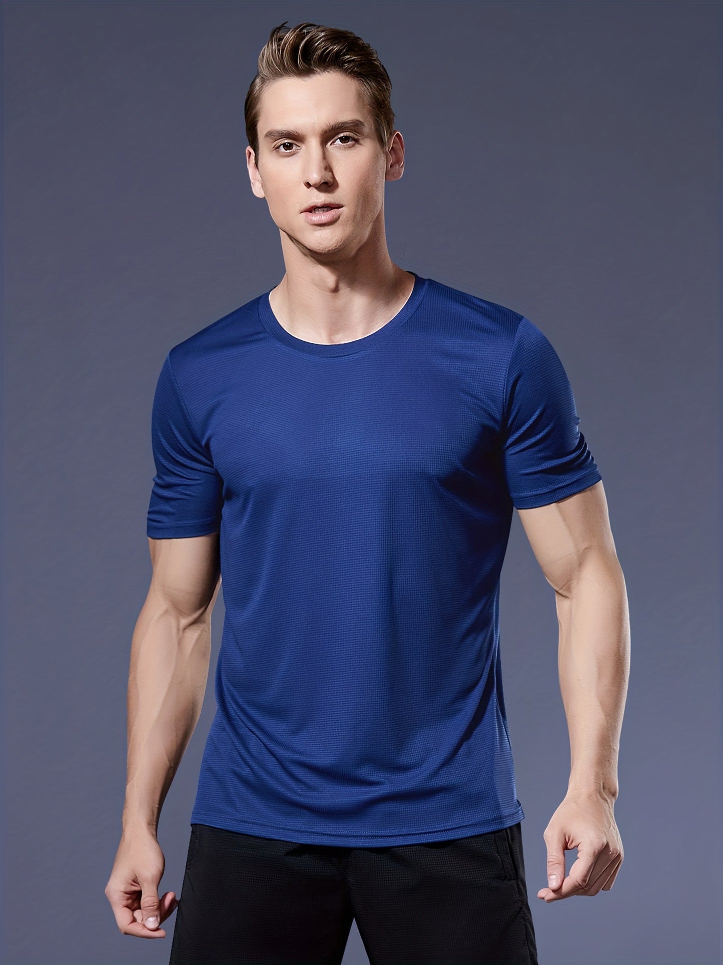 Men's Short Sleeve Ultralight Athletic T-Shirt: Quick Drying For Running, Training, Fitness & Gym Workouts