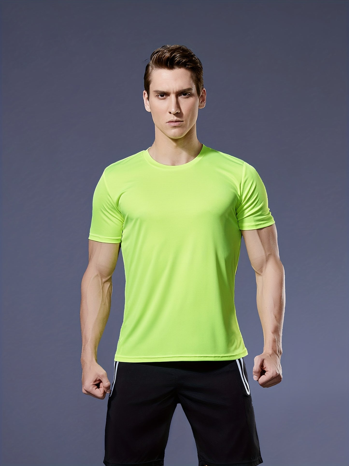 Men's Short Sleeve Ultralight Athletic T-Shirt: Quick Drying For Running, Training, Fitness & Gym Workouts