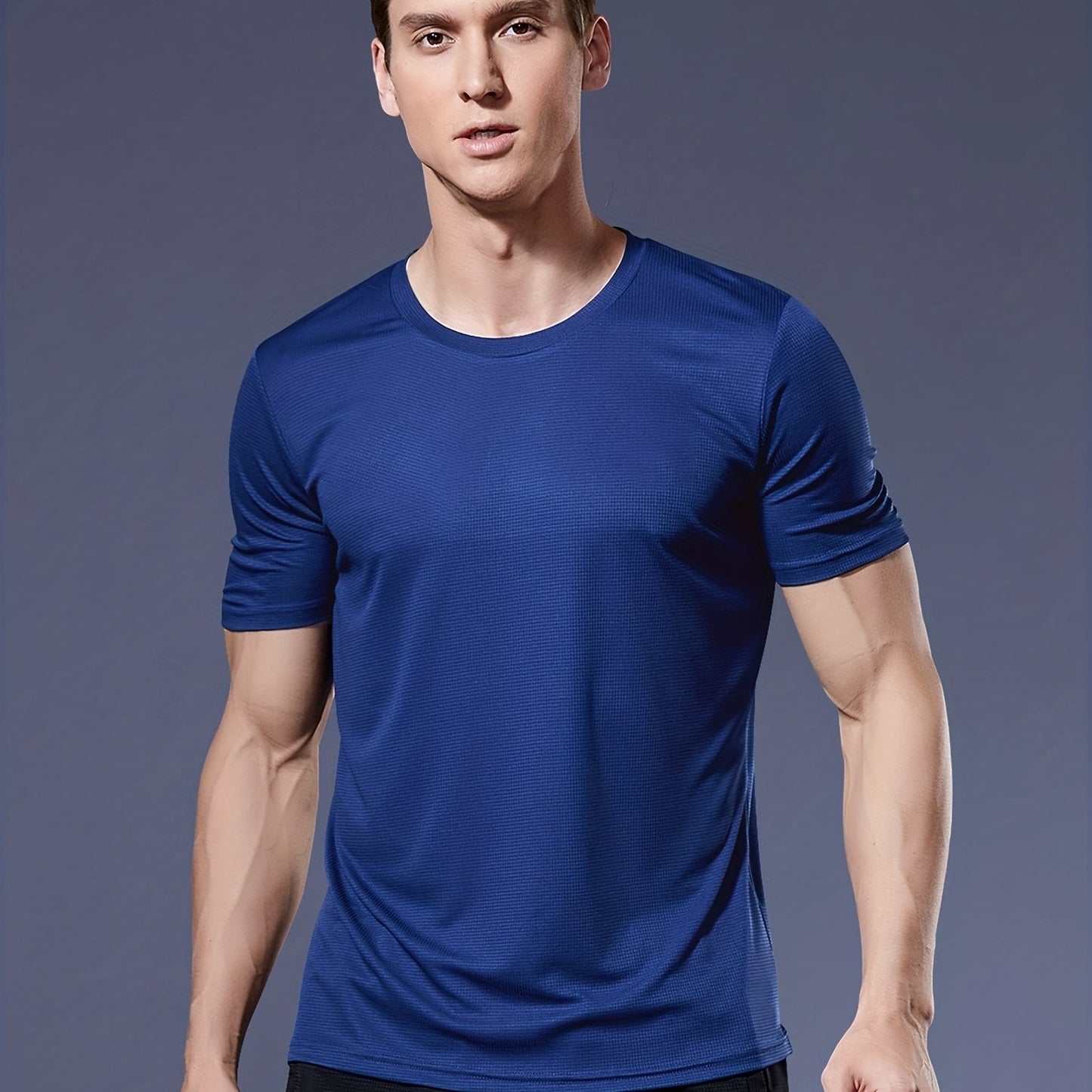 Men's Short Sleeve Ultralight Athletic T-Shirt: Quick Drying For Running, Training, Fitness & Gym Workouts